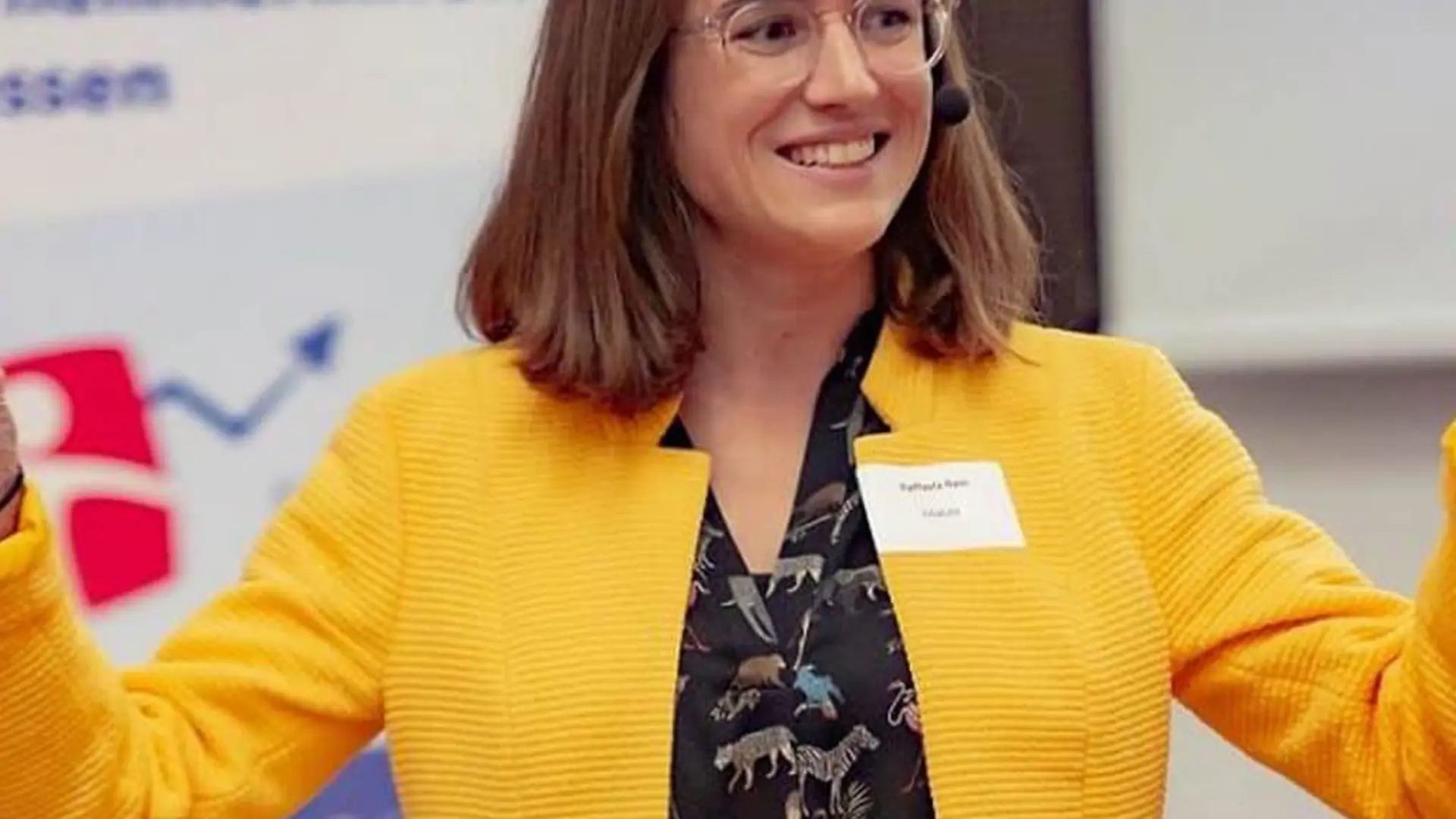 Referentin Raffaela Rein: Unternehmerin, Investorin und Aufsichtsrätin sowie Forbes Top 50 European Women im Tech Bereich.
